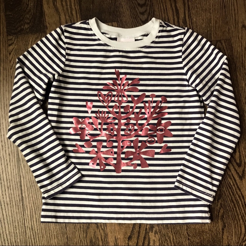 Hanna Andersson Long Sleeve Top Girls Size 120